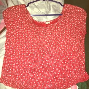 Hollister off the shoulder top